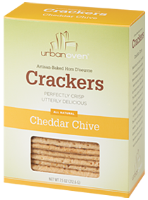 Picture of UrbanOven Cheddar & Chive Crackers