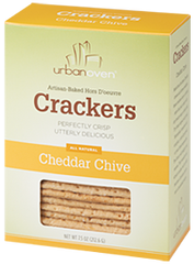 UrbanOven Cheddar & Chive Crackers