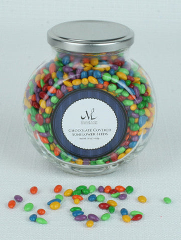 Picture of Chocolate Covered Sunflower Jar