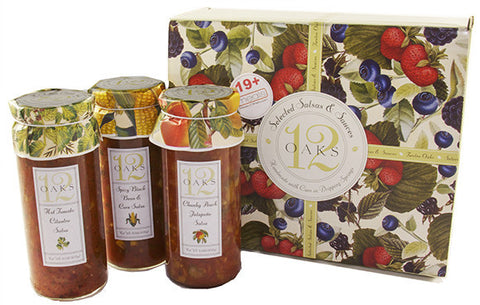 Picture of Salsa Sampler - 3 pack by Twelve Oaks Jams