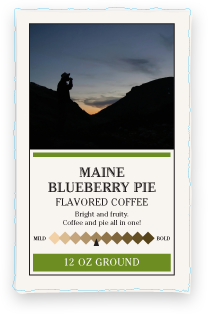 Picture of Katahdin Maine Blueberry Pie Coffee - Ground