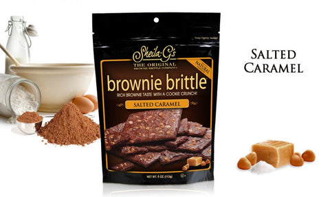 Picture of Sheila G's Salted Carmel Brownie Brittle