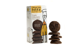Triple Chocolate Chip Shortbread Cookies - Dancing Deer