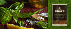 Krave Basil Citrus Turkey Jerky