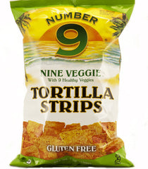 Number 9 Veggie Strips Tortilla Strips