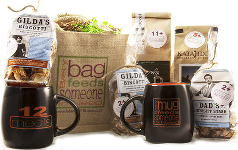 Picture of "Just Bag It" - Coffee, Hot Chocolate, Biscotti & Mugs To Enjoy