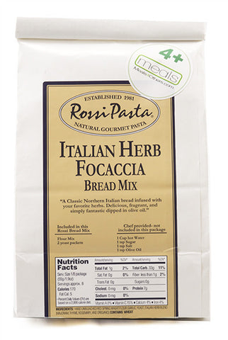 Picture of Italian Herb Focaccia Bread Mix by Rossi Pasta