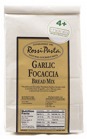 Picture of Garlic Focaccia Bread Mix by Rossi Pasta