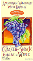American Vintage Chianti, Oregano & Crushed Red Pepper Crackers