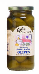 Chardonnay Garlic Stuffed Olives