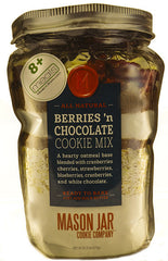 Berries n Chocolate Cookie Mix by Mason Jar Cookies
