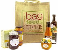 "Every Bag Feeds Someone In Need"- Medium