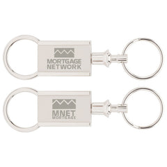 "Happy Home"...Mortgage Network, Inc & MNET, Inc Engraved Key Chains - Package of 12