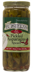 Red Pepper Pickled Asparagus