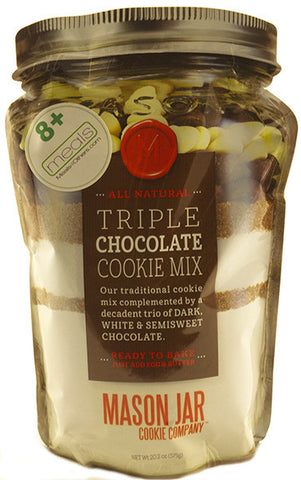Picture of Triple Chocolate Cookie Mix by Mason Jar Cookies