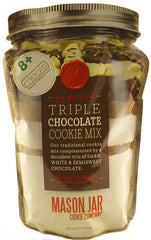 Triple Chocolate Cookie Mix by Mason Jar Cookies